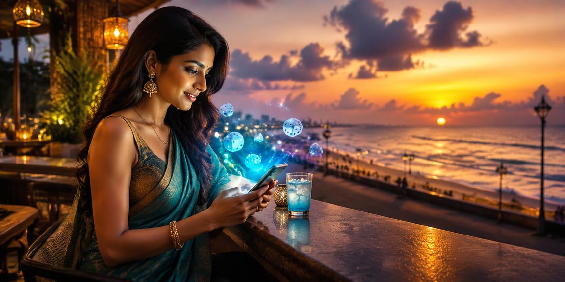 View of a bustling Indian cricket stadium packed with fans